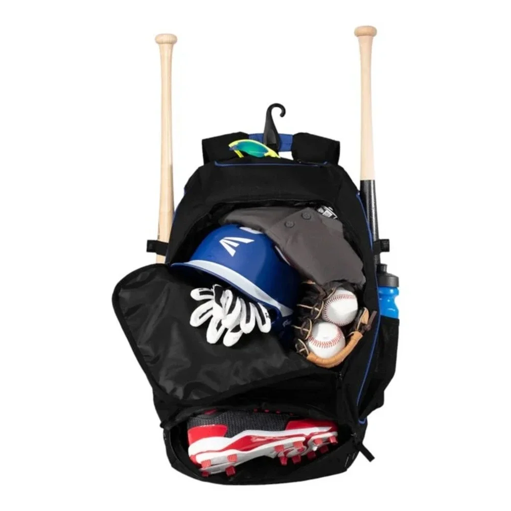 New Era Shutout Backpack Sports Baseball Bat‎ Sleeves Shoe Pocket Black/Navy NEW